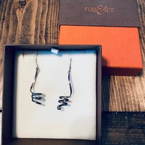 Dangle Ribbon earrings for women